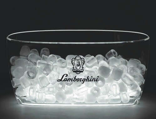 Lamborghini LED Light Up Wine Bucket (4 Bottles)