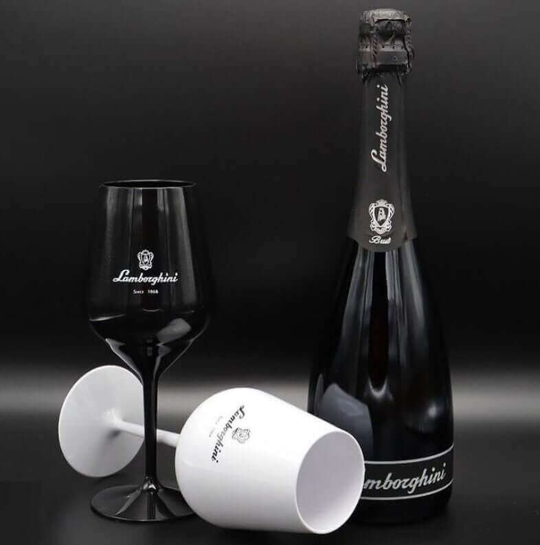 Lamborghini Black Party Glasses (6-pack)